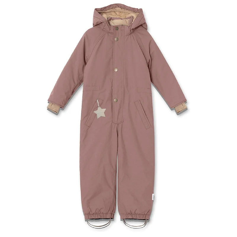 Soft Casuals Mini A ture Light plum Wanni Fleece Snowsuit