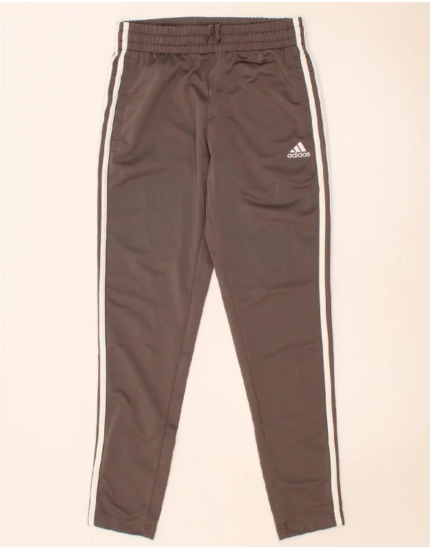 Soft Fabric Looks ADIDAS Womens Tracksuit Trousers UK 8/10 Small  Grey Polyester