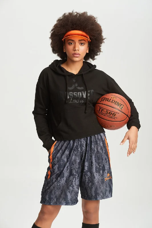 Comfortable Jackets Cropped Hoodie