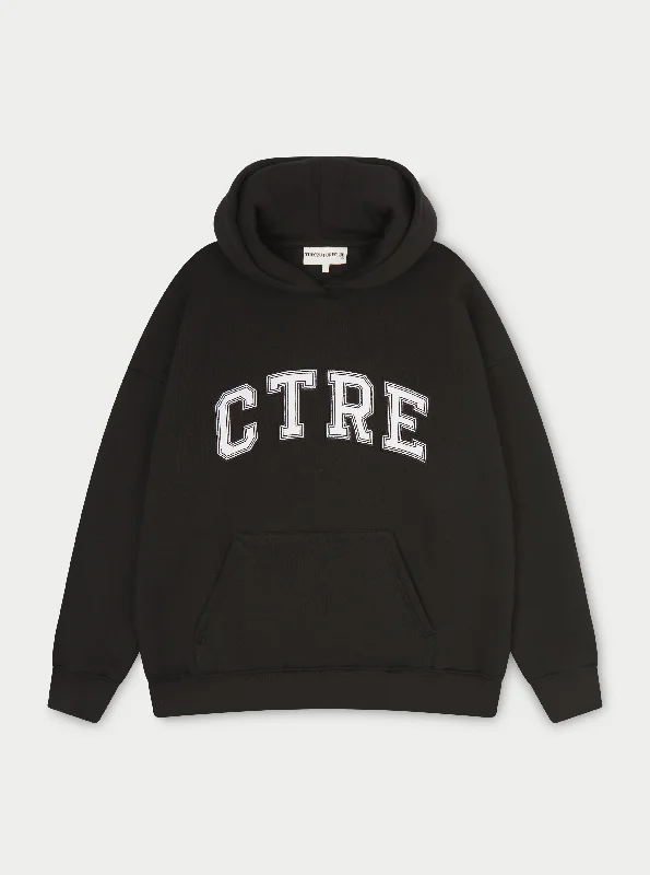 Casual Chic Wear CTRE OVERSIZED HOODIE - BLACK