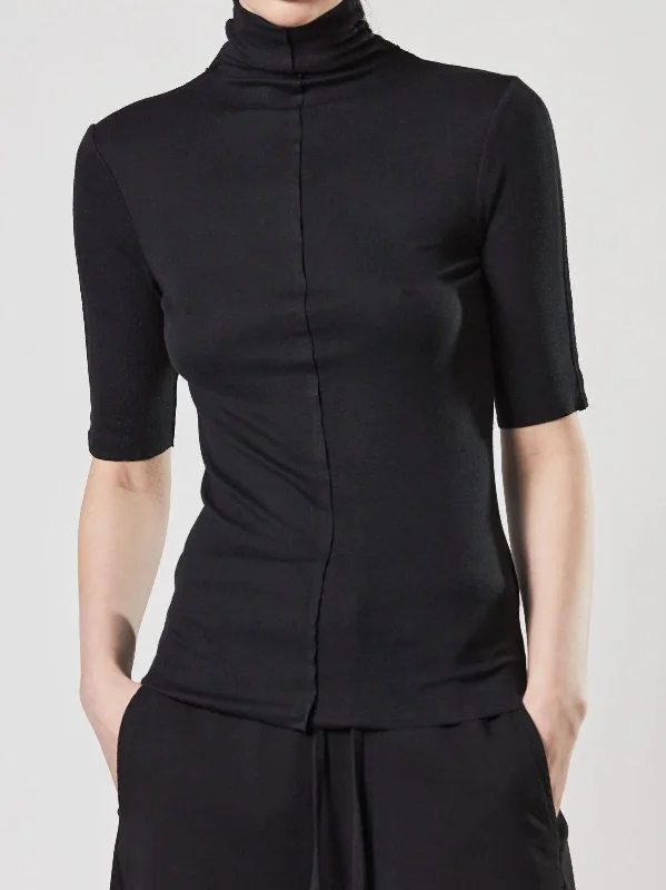 Simple Chic Roll neck T shirt