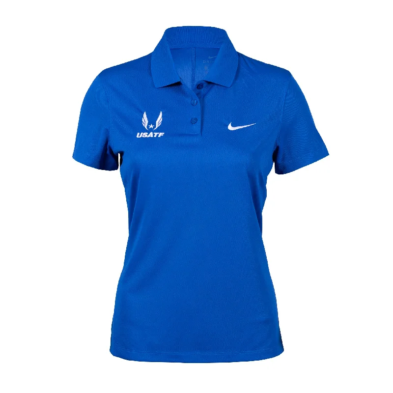 Warm Chic Nike USATF Women's Dri-FIT Polo