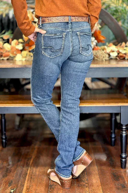 Everyday Outfits ELYSE Straight Jean by Silver