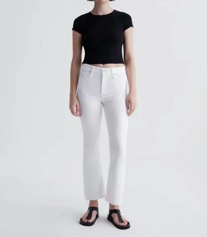 Cozy Chic Trends Farrah Boot Crop In Modern White