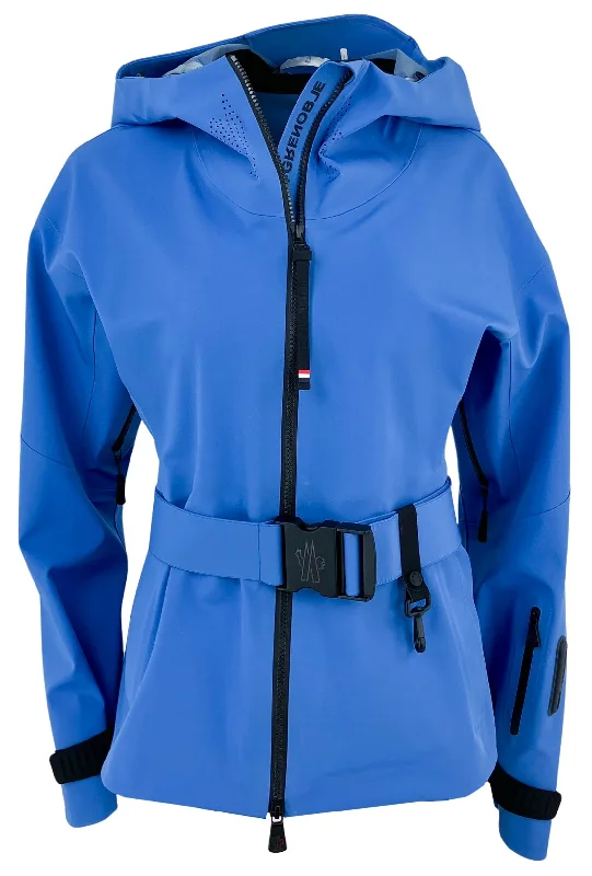 Simple Chic Moncler Teche Jacket in Sky Blue