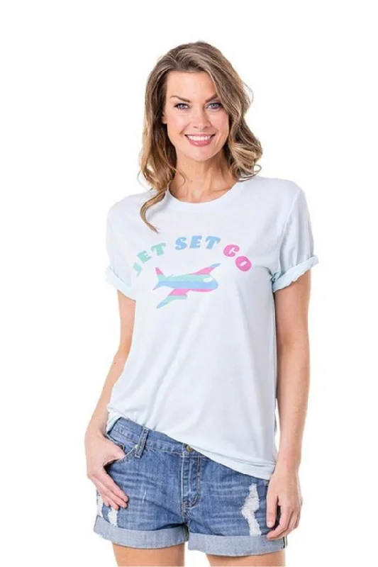 Soft Feel Jet Set Go Women’s T-Shirts