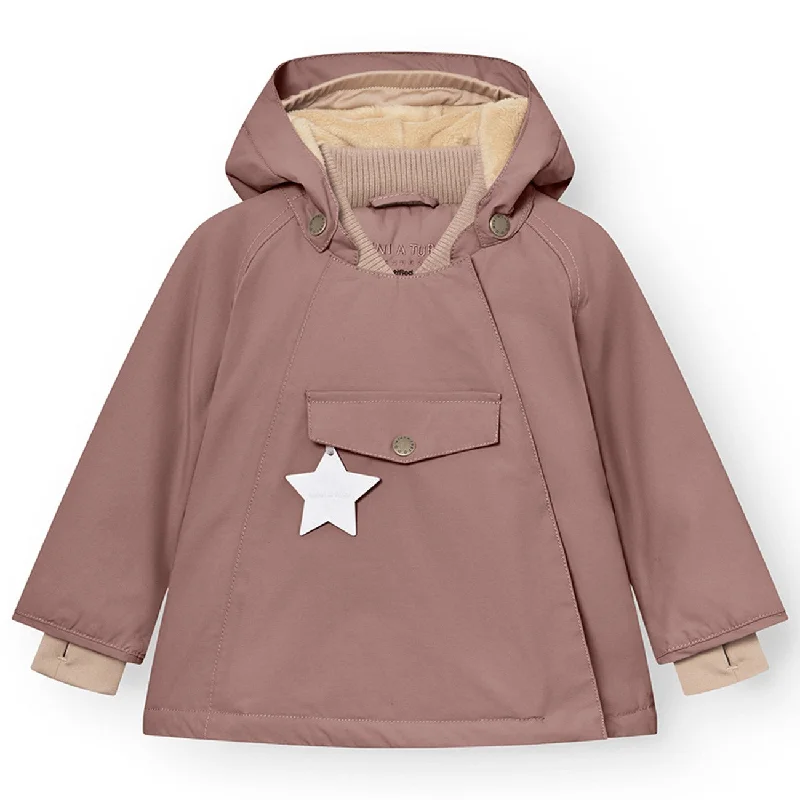 Relaxed Jackets Mini A ture Light plum Wang Fleece Winter Jacket