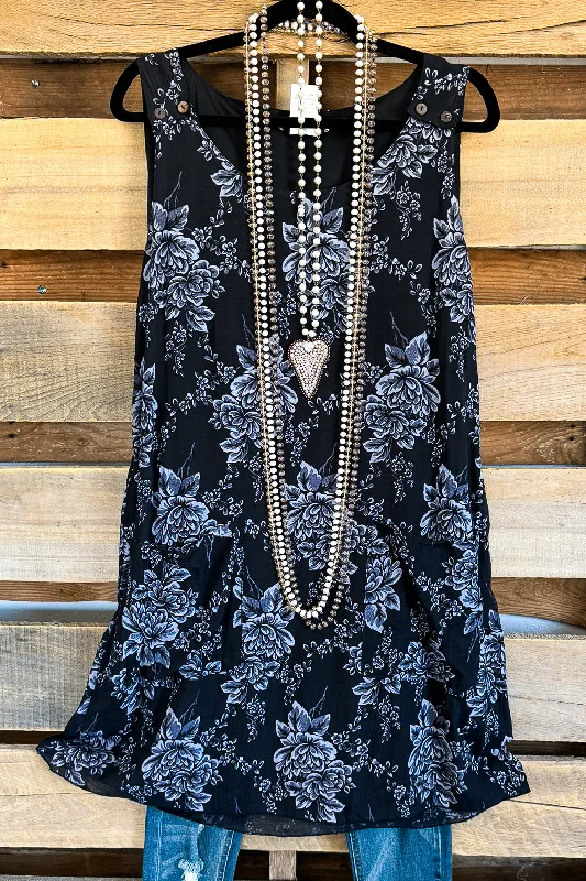 Breathable Style Take A Tour Dress - Black