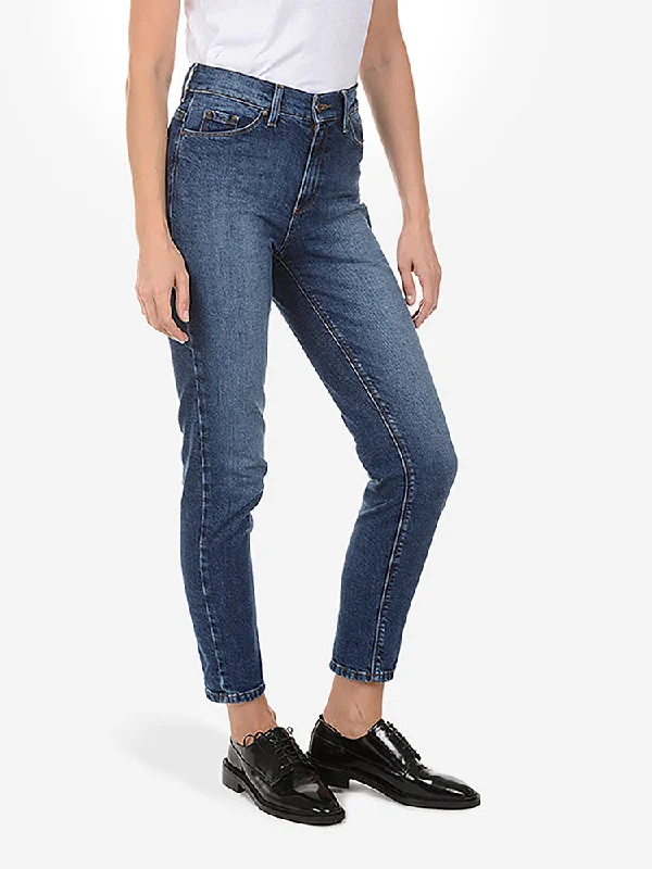 Casual Chic Looks Mom Ridge Jeans