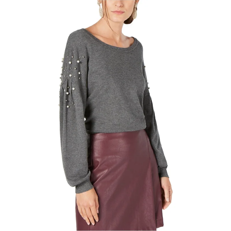 Trendy Layers I-N-C Womens Pearl Drop Sweatshirt