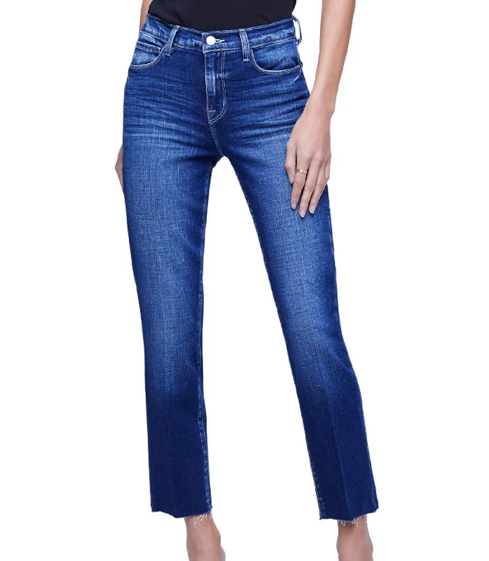 Relaxed Tops Sada Hi-Rise Crop Slim Jean In Frisco