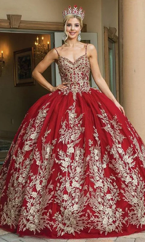 Soft Comfort Wear Dancing Queen - 1616 Embellished Royalty Inspired Ballgown