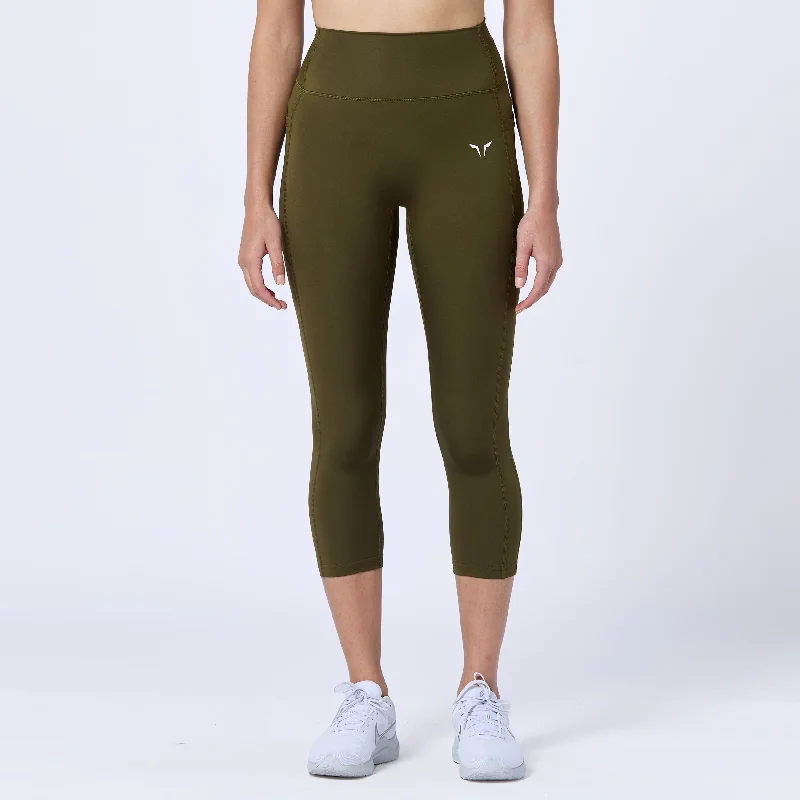 Cozy Fit Wear Essential ACT Leggings 21" 2.0 - Dark Olive