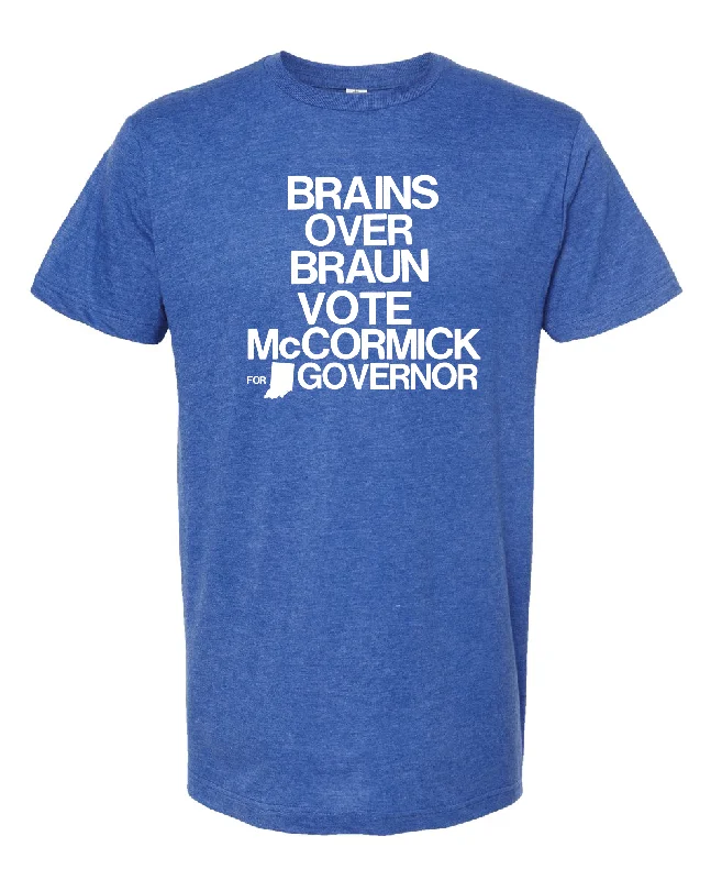 Warm Chic Brains Over Braun Vote McCormick T-shirt / Sweatshirt