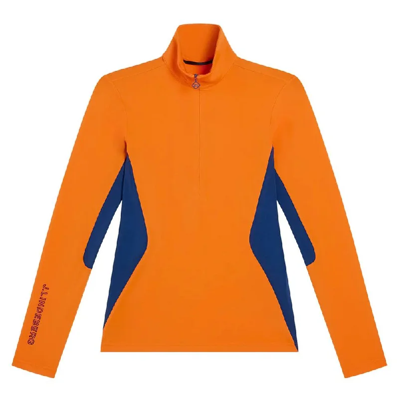 Soft Fabric Looks J.Lindeberg Coockies Mid Layer Golf Pullover Exuberance - FW23 Women
