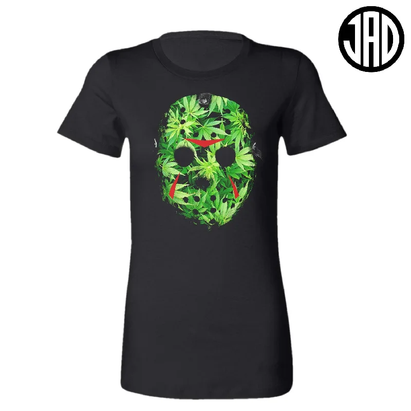 Relaxed Jackets Weed Mask - Women's Tee