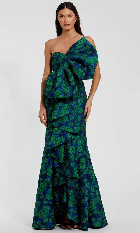 Easy Chic Mac Duggal 27593 - Sleeveless Ruffle Detail Prom Gown