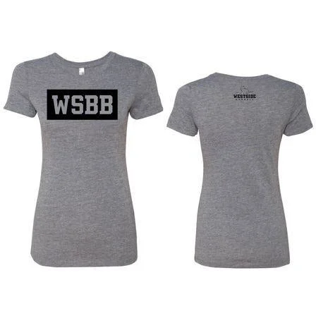 Trendy Comfort Wear Women's WSBB™ Heather Grey Triblend T