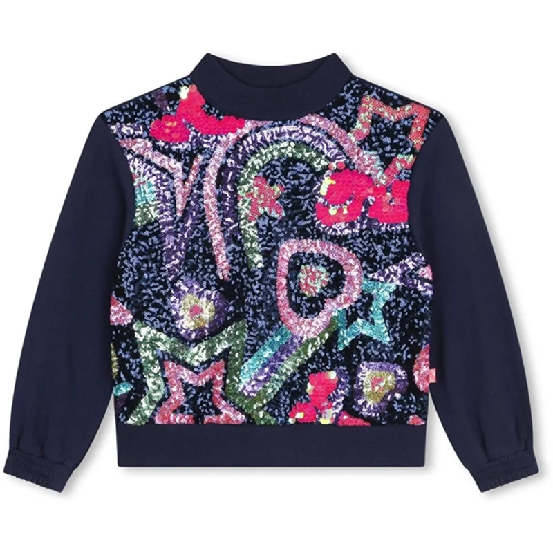 Cozy Apparel Billieblush Navy Sweatshirt