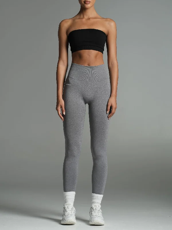 Soft Feel Plain Seamless Leggings