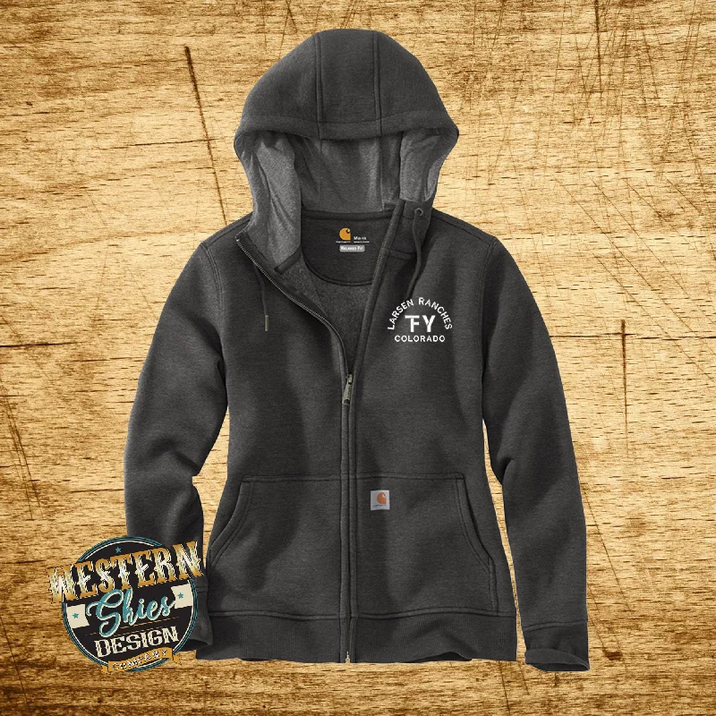 Soft Comfort Carhartt Womens Clarksburg Zip Hoodie - Custom Embroidery