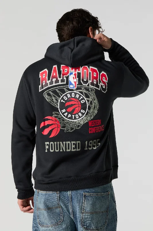Warm Layers Toronto Raptors Graphic Fleece Hoodie