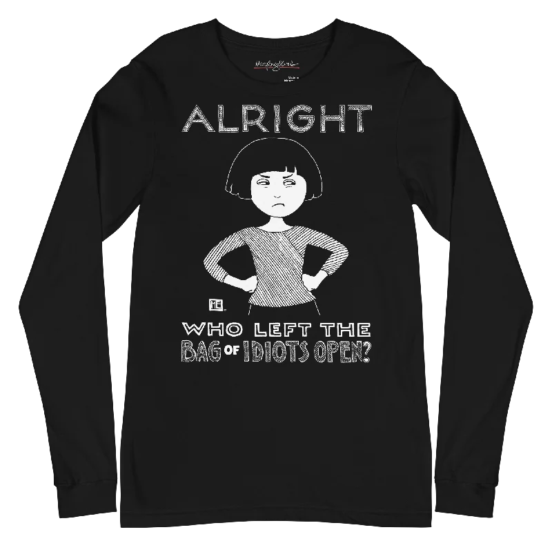 Everyday Style Bag of Idiots Unisex Long Sleeve Shirt