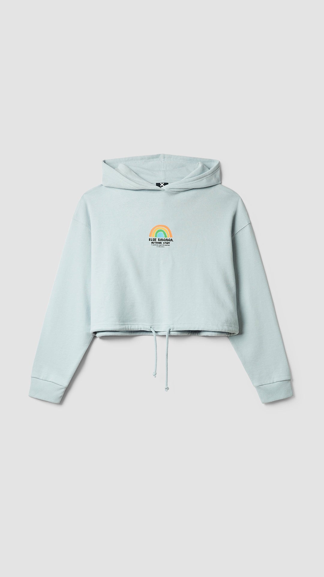Effortless Dressing SUDADERA CON CAPUCHA MUJER RAINBOW ICE BLUE
