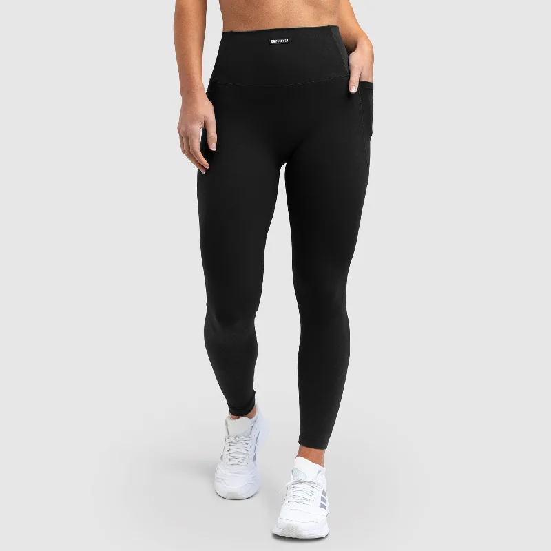 Warm Chic Desire Leggings - Black