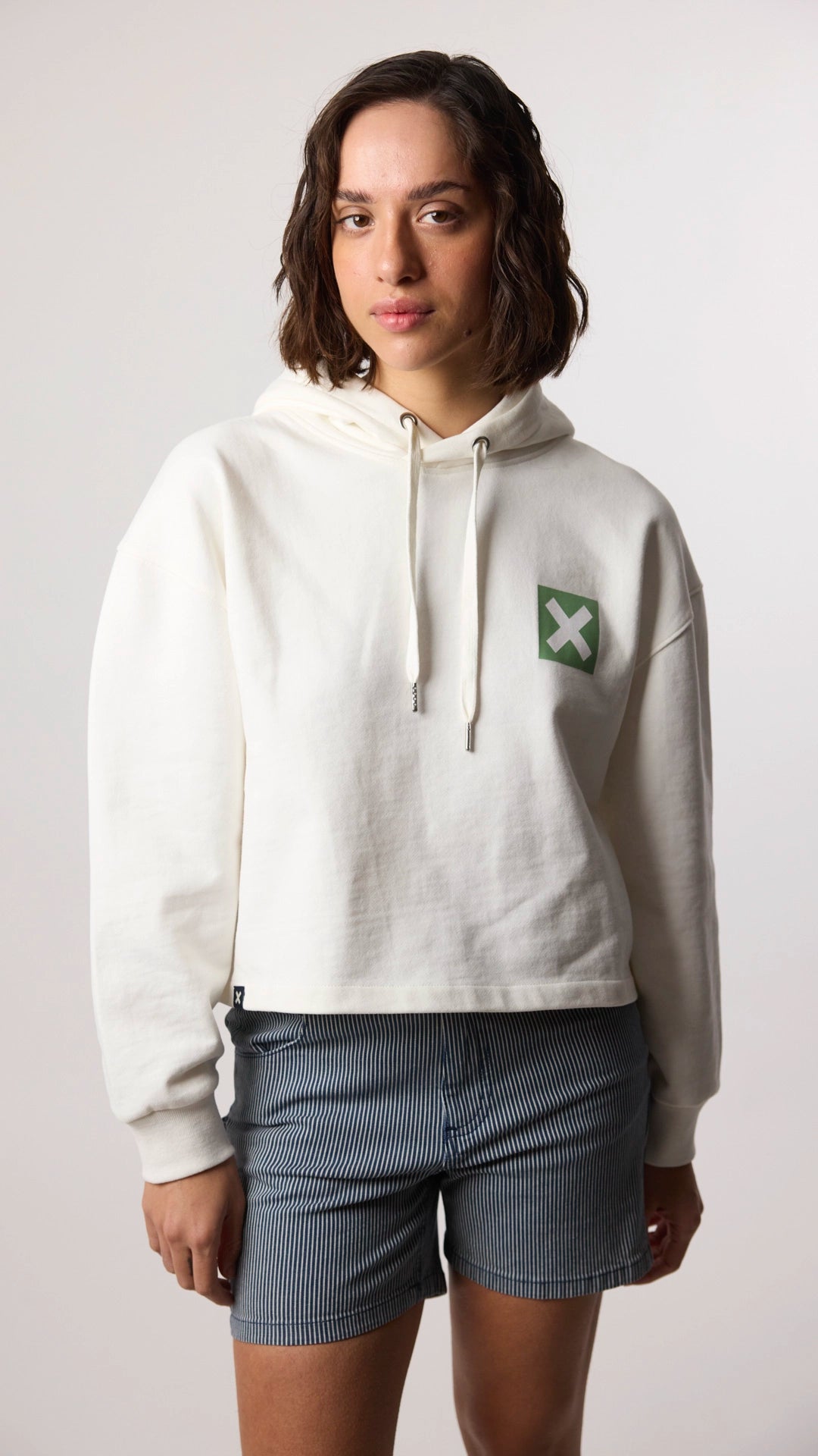 Casual Comfort SUDADERA CON CAPUCHA MUJER NATURE BLANCO ROTO