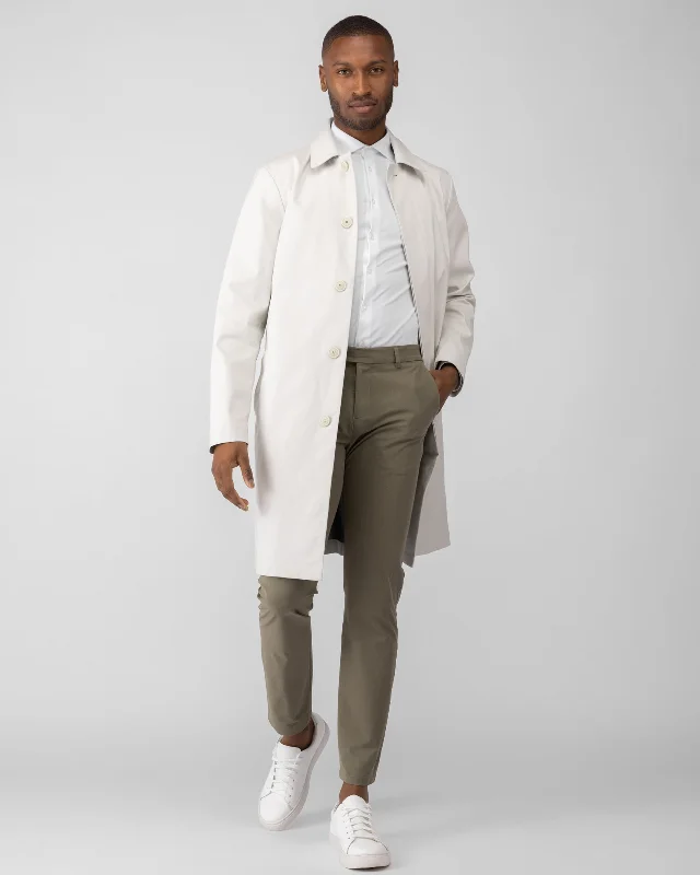 Breezy Comfort Trench coat ivory
