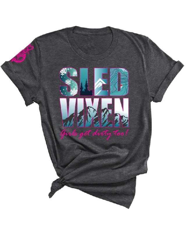 Easy Chic Sled Girl Unisex Tee