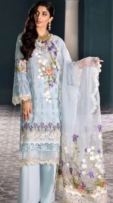 Cozy Chic Wear 51004 Elaf Festive Chikankari Lawn Cotton Pakistani Suit with Net Dupatta