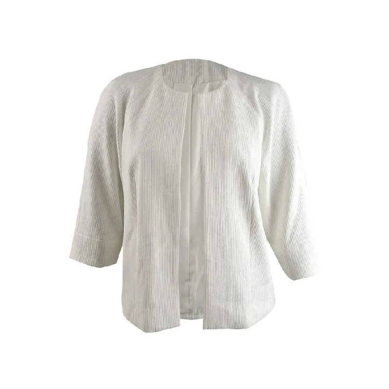 Comfy Layers Kasper Women's Metallic Flyaway Jacket