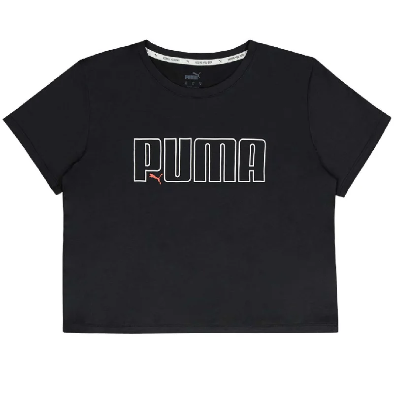 Comfy Pants Puma - Women's Iconic Cropped Short Sleeve T-Shirt (522547 01)