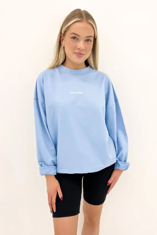 Versatile Style Nina Sweater Powder Blue