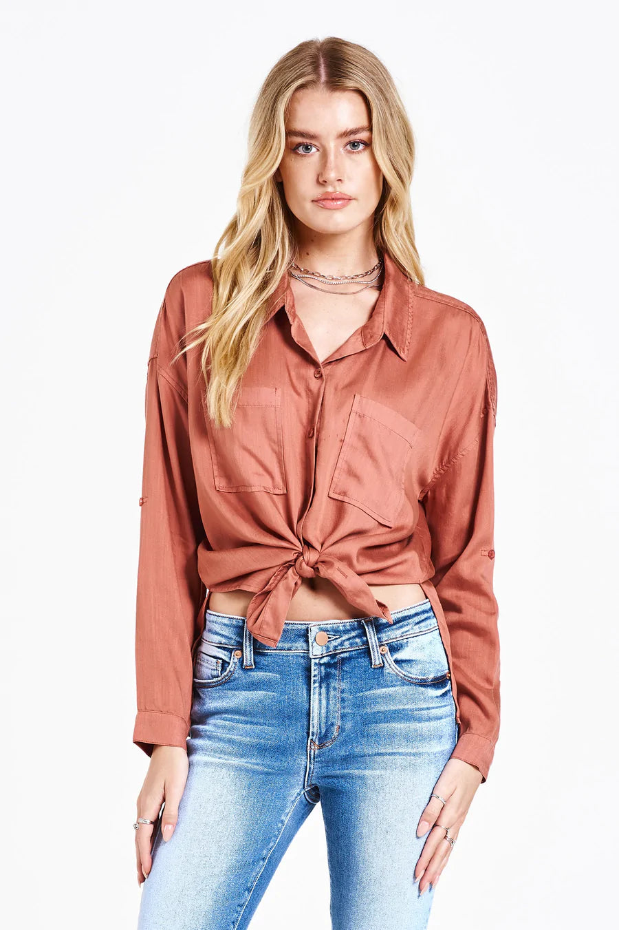 Cozy Fashions DEAR JOHN TOP-ARIANNA-WISTFUL MAUVE