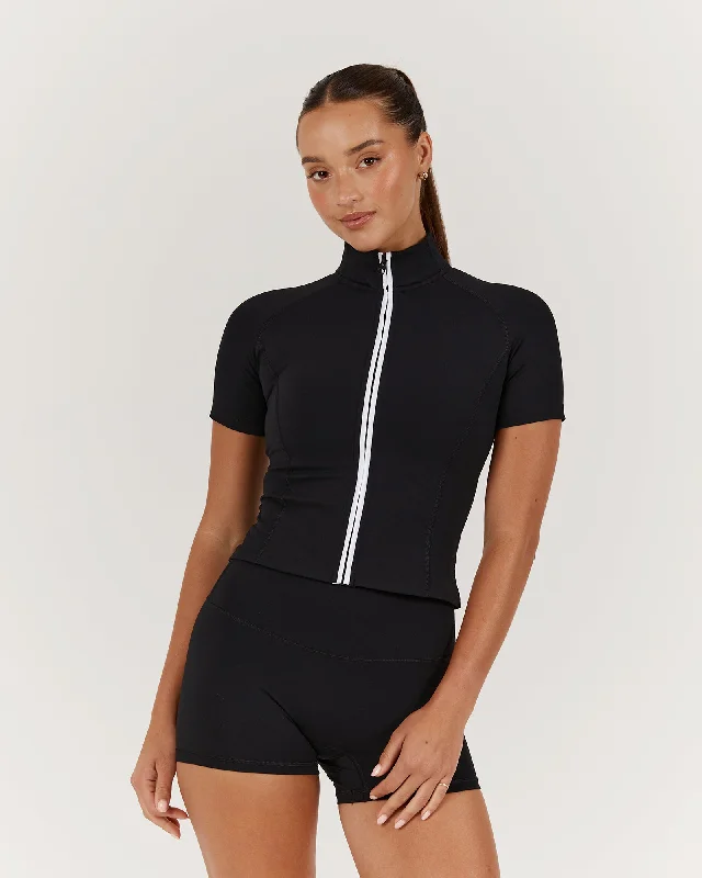 Casual Comfort LUXE STACEY JACKET - BLACK