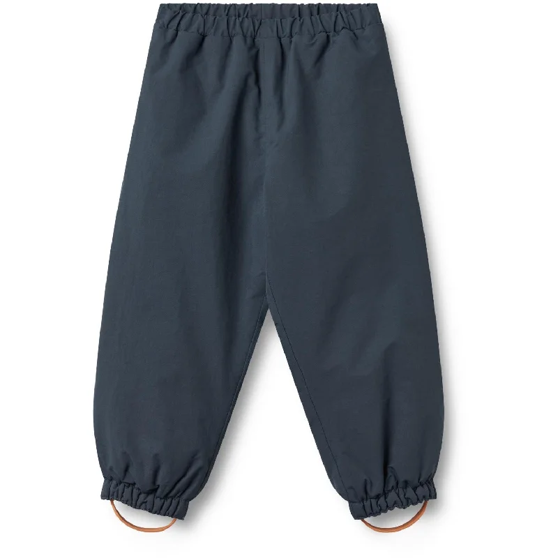 Soft Feel Wheat Dark Blue Ski Pants Jay Tech