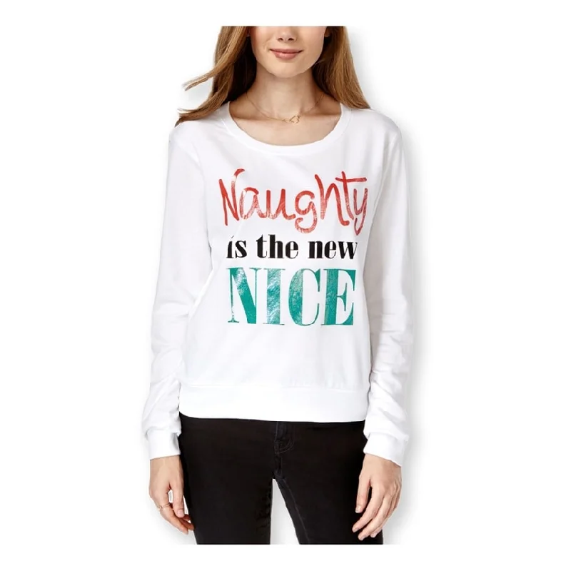 Soft Textures Pretty Rebellious Clothing Womens Naughty Crew Sweatshirt