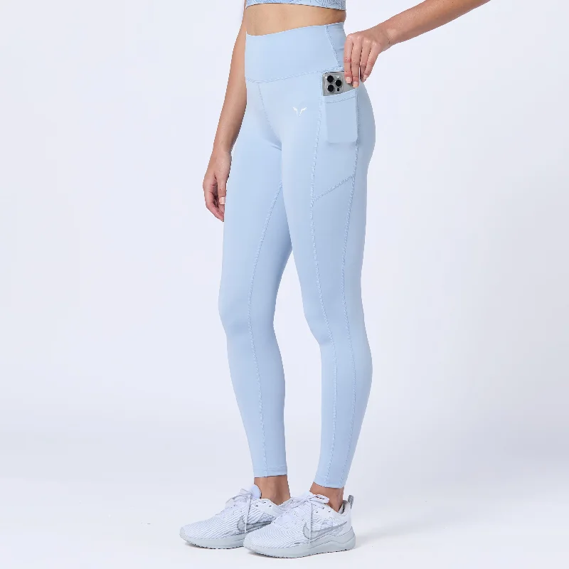 Casual Comfort Essential High Waisted Leggings 27" - Skyway