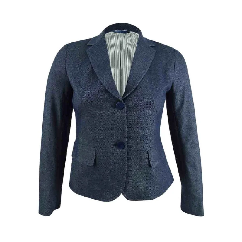Soft Trends Weekend Max Mara Women's Denim Blazer