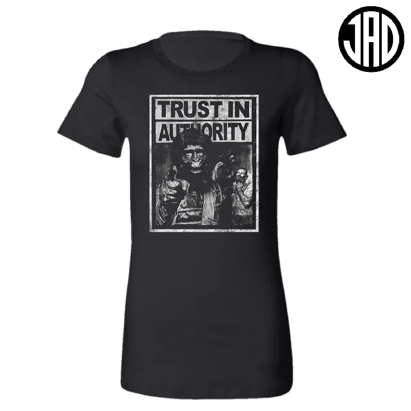 All-Day Style Trust In Authority - Women's Tee