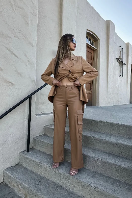 Soft Casuals Maeva Leather Cargos