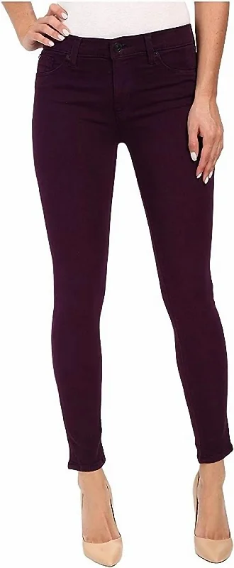 Stylish Ease Nico Midrise Super Skinny In Rhubarb
