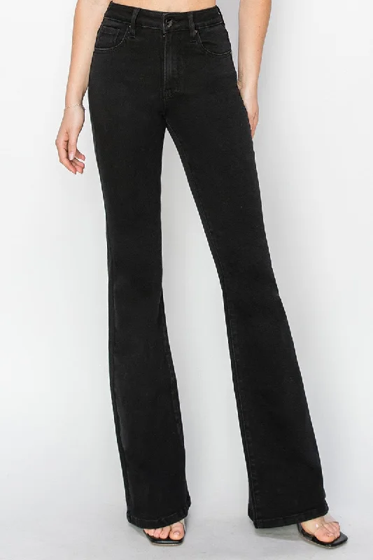 Warm Layers Bucky High Rise Flare Jeans