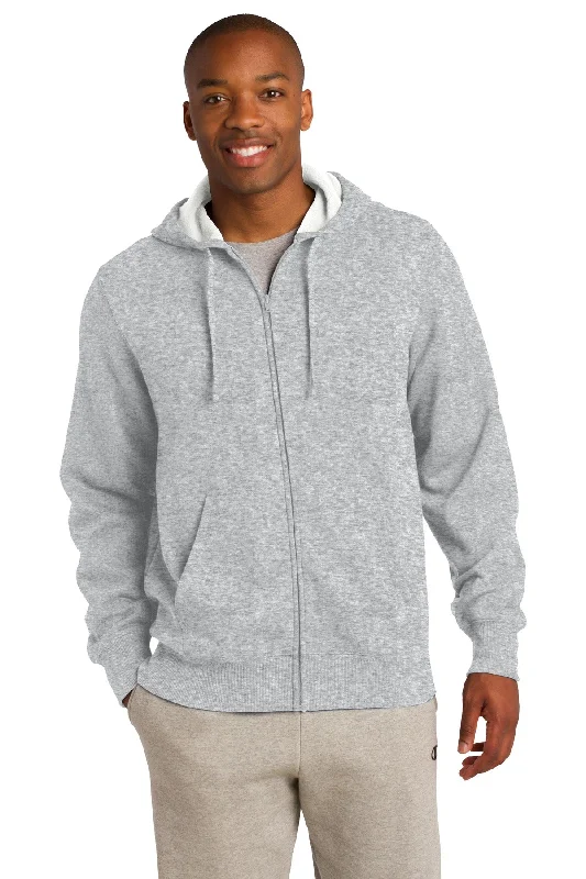 Cozy Lounge Wear Sport-Tek Full-Zip Hooded Sweatshirt. ST258