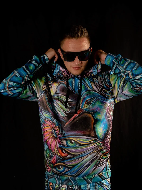 Soft Feel Eye Fly Unisex Hoodies