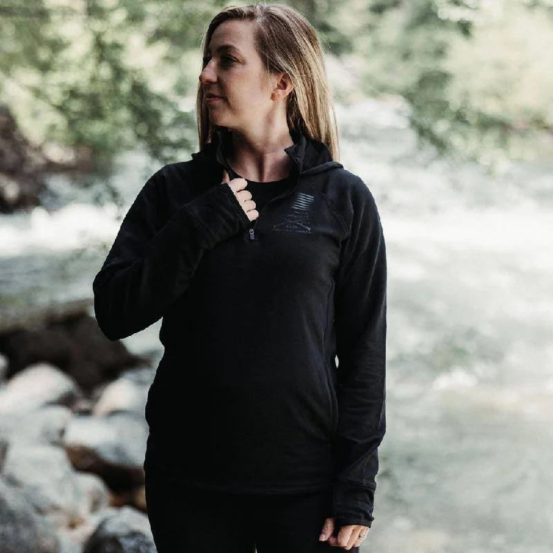 Casual Fit Wear Women's Firewatch Hoodie - Black