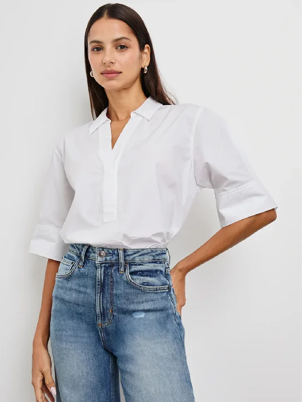 Cozy Essentials Juda Top - White